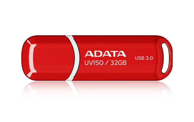 Memoria USB ADATA AUV150-32G-RRD 32GB color rojo USB 3.2