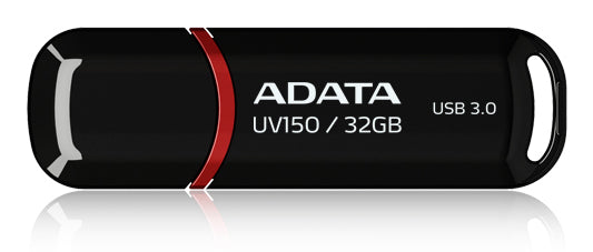 Memoria USB ADATA AUV150-32G-RBK 32GB color negro USB 3.2