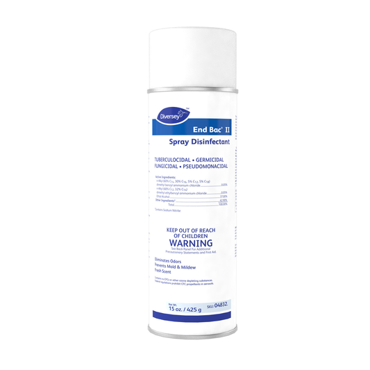 Desinfectante Aerosol End Bac II Diversey 4832 - 15oz