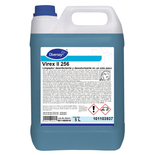 Desinfectante Virex II 256 Diversey 101103937 - 4x5L