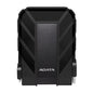 Disco duro externo ADATA AHD710P-2TU31-CBK 2TB color negro USB 3.2 antigolpes, agua y polvo