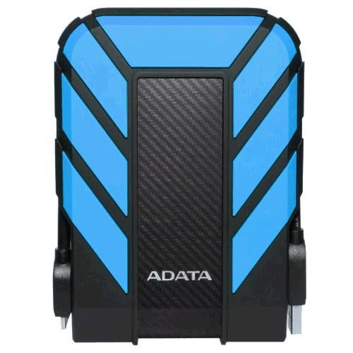 Disco duro ADATA AHD710P-2TU31-CBL 2TB color azul antigolpes agua y polvo nivel militar