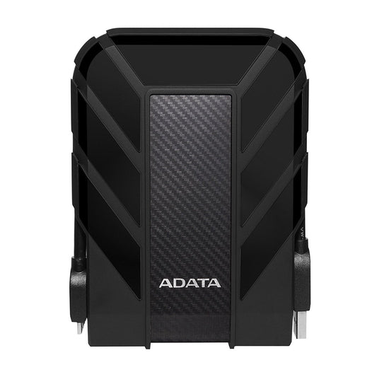Disco duro externo ADATA AHD710P-1TU31-CBK 1TB color negro antigolpes, agua y polvo grado militar