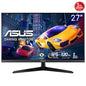 Monitor gamer ASUS VY279HGR LCD 27", 1920x1080 Full HD, 120Hz, HDMI, negro.