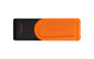 Memoria USB Kingston Flash Data Traveler Exodia 256GB Gen1 3.2 Tipo A con tapa giratoria negro+naranja DTXS/256GB
