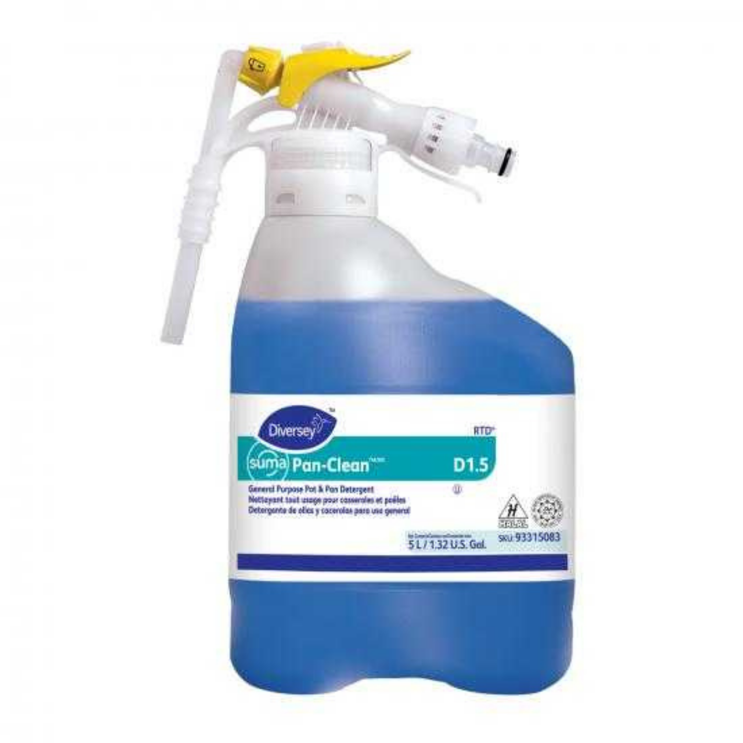 Detergente Ollas y Sartenes Suma Pan-Clean Diversey 5L