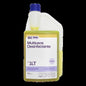 Limpiador líquido multiusos desinfectante concentrado con fragancia limón. Limpia y desinfecta. Ideal para ser utilizado en: pisos, paredes, mesas, mobiliario en general. No requiere enjuague.
