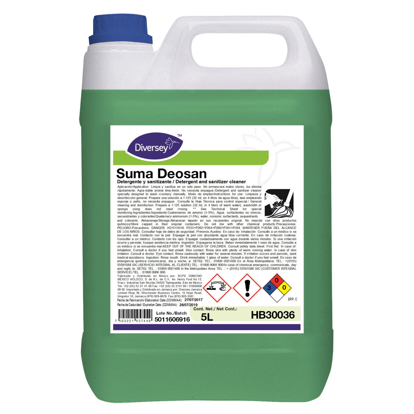 SUMA DEOSAN 4X5L