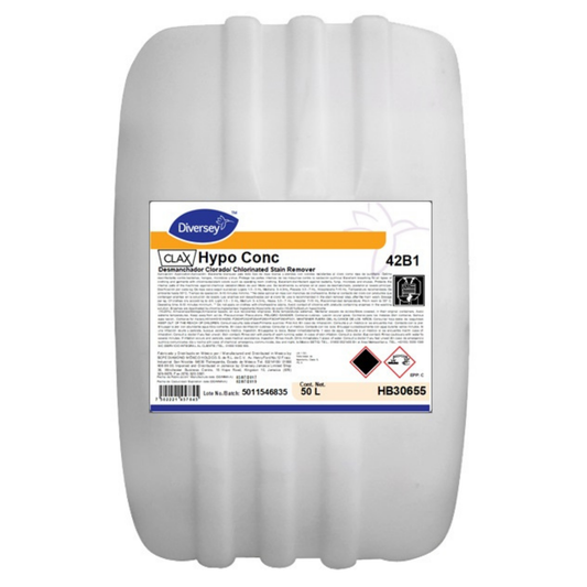 Cloro Desinfectante Concentrado Clax Hypo 50L | Diversey HB30655