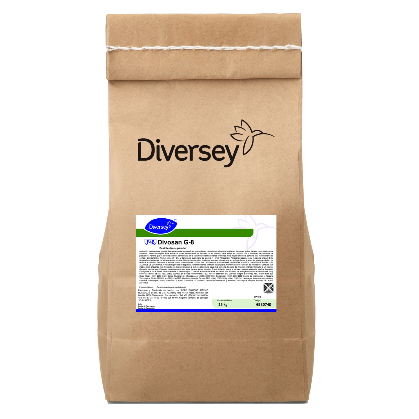Desinfectante Clorado Granular 25kg Diversey HB30740