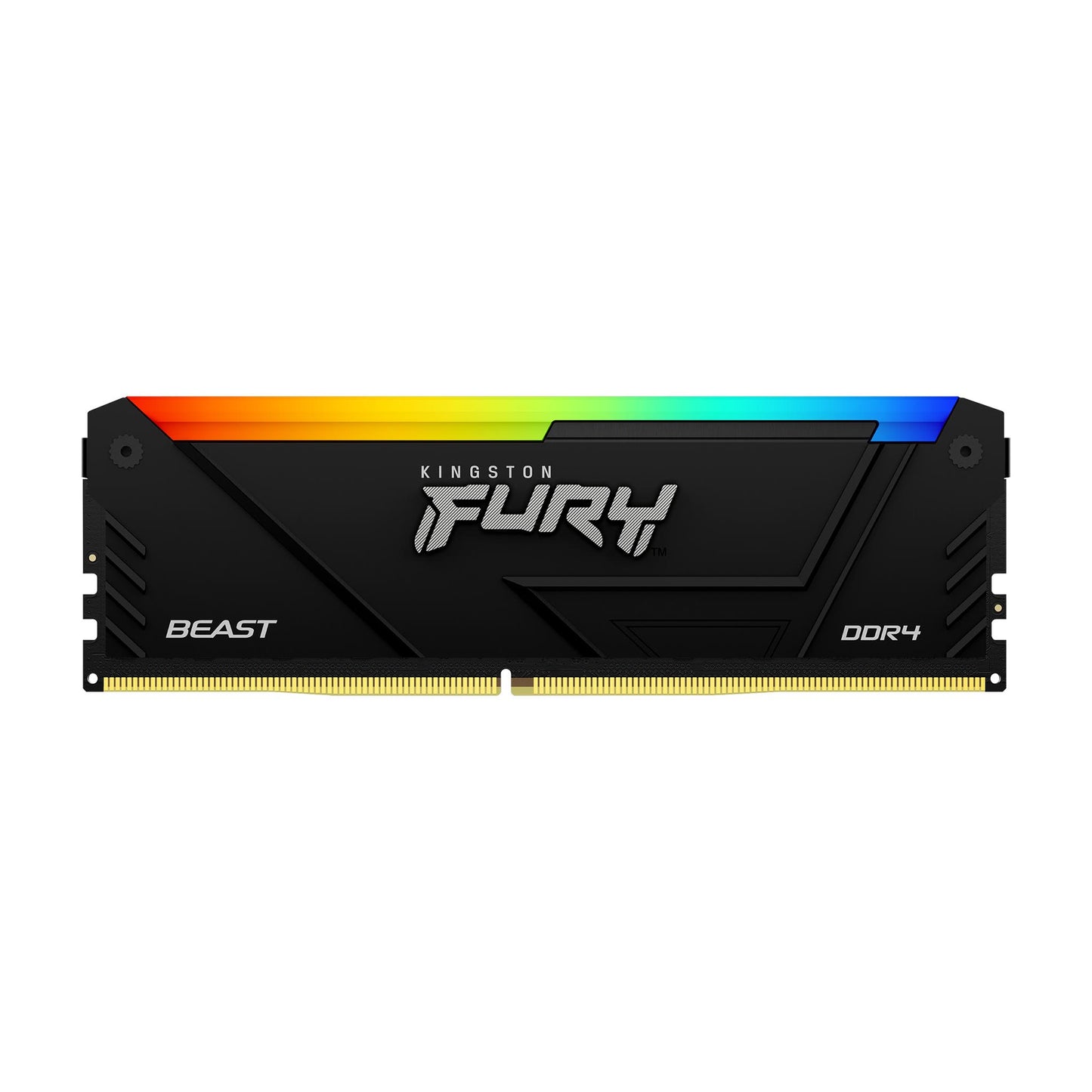 Memoria RAM Kingston FURY Beast Black RGB 16GB 3200MHz DDR4 Non-ECC CL16 DIMM 1.35V (KF432C16BB2A/16)