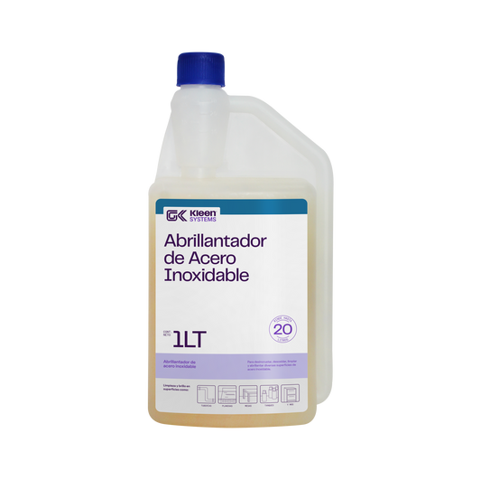 Abrillantador de Acero Inoxidable Gel Kleen 1L