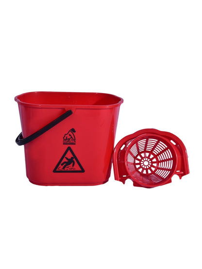 Cubeta con exprimidor de 15 litros - Karlan ¡Marca la Limpieza!AM-2022