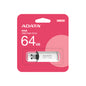 Memoria USB ADATA AC906-64G-RWH 64GB color blanco USB 2.0 con tapa