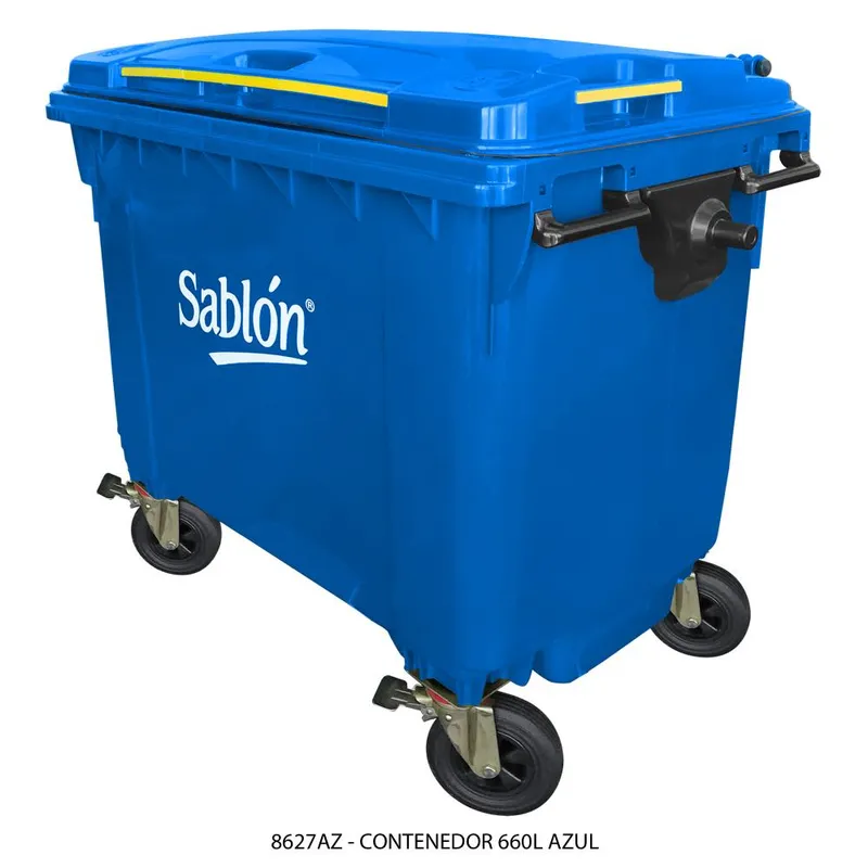 Contenedor de 660 litros — Sin pedal