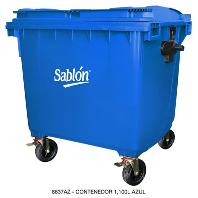 Contenedor de 1100 litros — Sin pedal