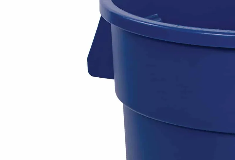Bronco™ Contenedor Cilíndrico | Galones 32 Gal. · Negro | El Castor | BC-032-K