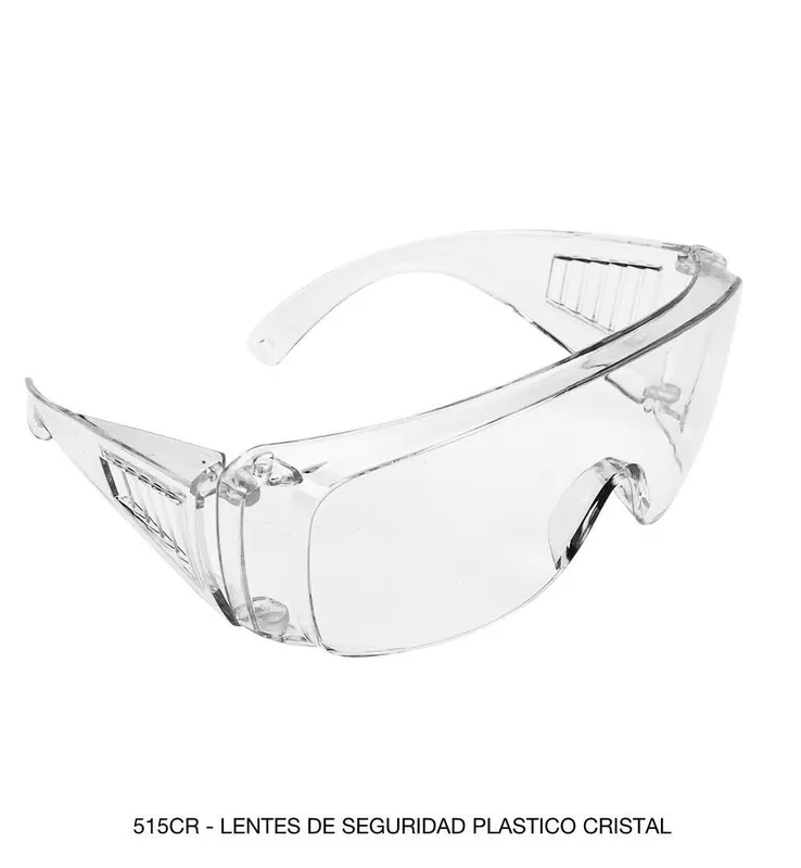 Lentes de Protección Antisalpicaduras — Policarbonato — 100% transparente