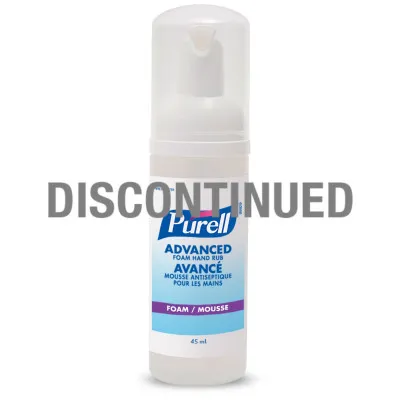 Espuma PURELL® Advanced para Frotación de Manos (Descontinuado)