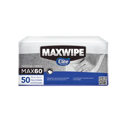 Paño de limpieza MAX60 / Formato doblado