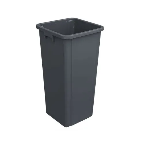 CESTO CUADRADO 90L GRIS