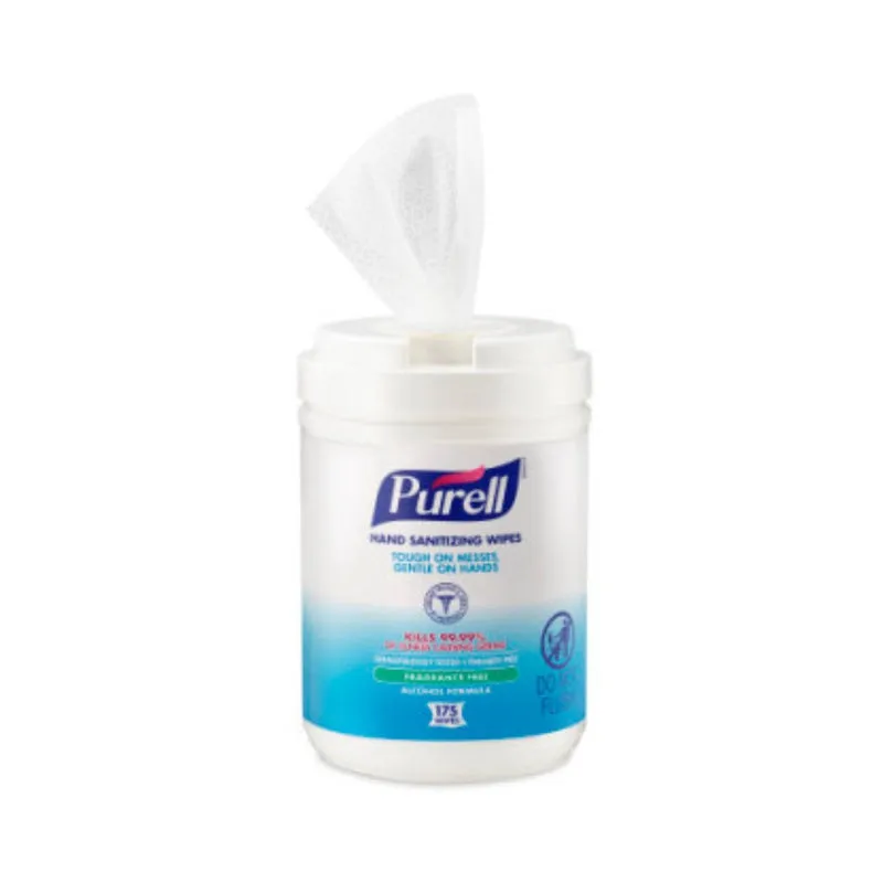 Toallitas Desinfectantes para Manos PURELL® | Bote con 80 pzas | Clave 9031-06