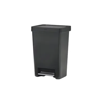 Bote de basura con pedal Rubbermaid® Premier® Series II de 47 litros, con seguro de tapa y cierre lento**