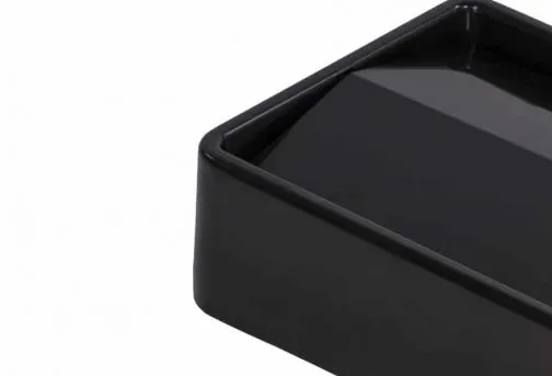 Trimline™ Tapa de Balancín para Contenedor Rectangular de 23 Galones | Negro | El Castor | TTL-023-K