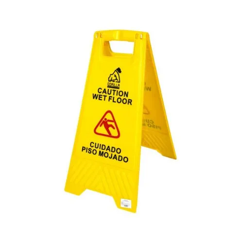 SEÑALAMIENTO PISO MOJADO PLEGABLE