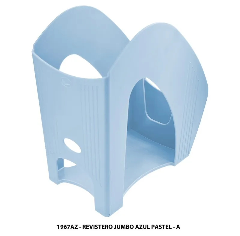 Revistero Jumbo — Color Azul Pastel