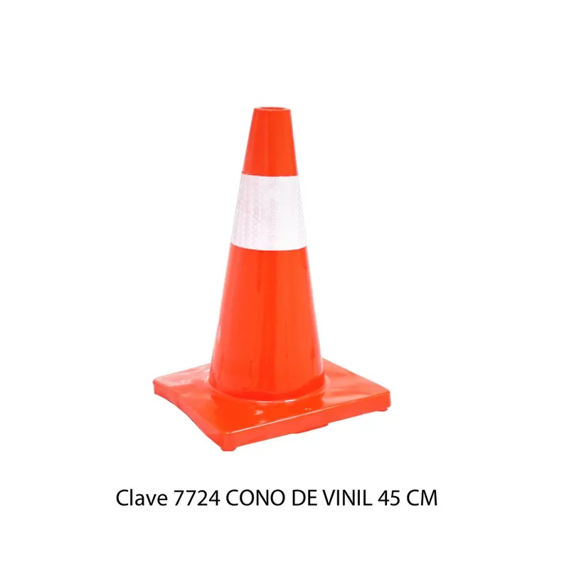 Cono de Vinil con Reflejante — peso 1 kg