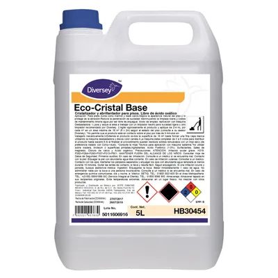 Cristalizador y Abrillantador Pisos Eco-Cristal Base Diversey HB30454