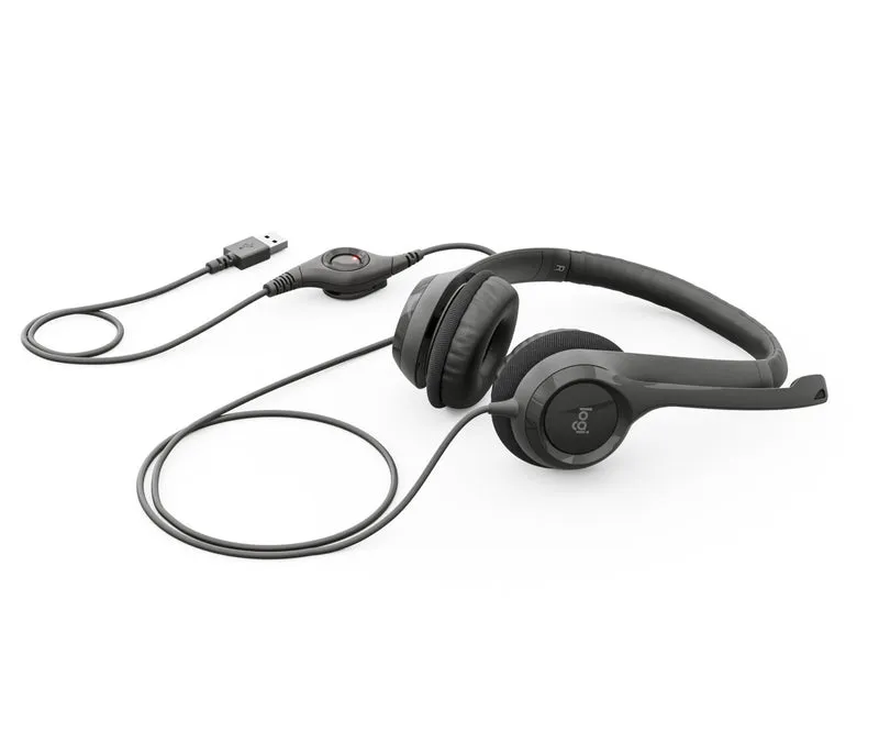 Diadema Logitech H390 USB control audio integrado