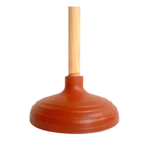 Bomba para WC Mediana Hule Rojo (PR000058)