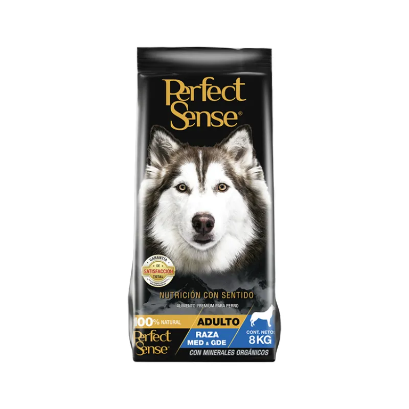 PERFECT SENSE ADULTO RAZA MED & GDE 8 KG
